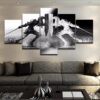 Legend Of Zelda Battle For Light Gaming - 5 Panel Canvas Art Wall Decor