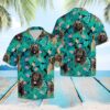 Leonberger Tropical Hawaiian Shirt Summer Button Up