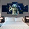 Leviathan - Gaming 5 Panel Canvas Art Wall Decor