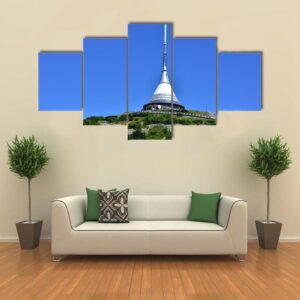Liberec In The North Of The Czech Republic - Nature 5 Panel Canvas Art Wall Decor