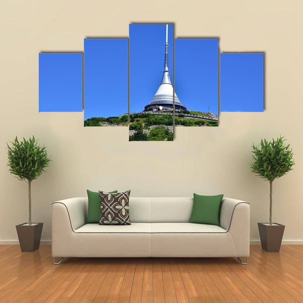 Liberec In The North Of The Czech Republic - Nature 5 Panel Canvas Art Wall Decor Liberec In The North Of The Czech Republic - Nature 5 Panel Canvas Art Wall Decor