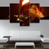 Lil Peep Music Poster 2 Celebrity - 5 Panel Canvas Art Wall Decor