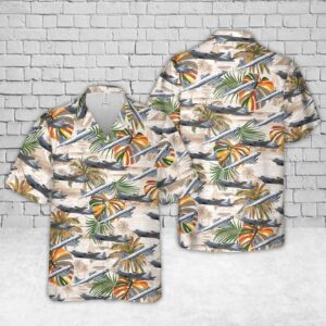 Lockheed Wp 3D Orion Hawaiian Shirt