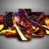 Log Horizon - Anime 5 Panel Canvas Art Wall Decor