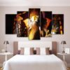 Lord Balaji Ganesh India Religion - Religion 5 Panel Canvas Art Wall Decor