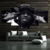 Lord Flacko Rocky - Famous Person 5 Panel Canvas Art Wall Decor