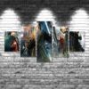 Lord Of The Rings 05- Movie 5 Panel Canvas Art Wall Decor
