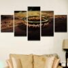Lord Of The Rings Special Ring - Movie 5 Panel Canvas Art Wall Decor