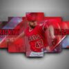 Los Angeles Angels 2 - Sport 5 Panel Canvas Art Wall Decor