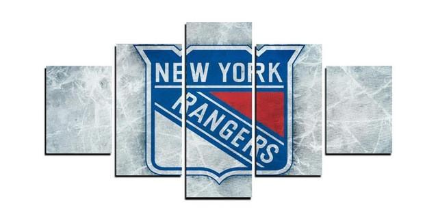 Los Angeles Angels Nfl Team On Ice Rink - Sport 5 Panel Canvas Art Wall Decor Los Angeles Angels Nfl Team On Ice Rink - Sport 5 Panel Canvas Art Wall Decor