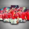 Los Angeles Angels - Sport 5 Panel Canvas Art Wall Decor