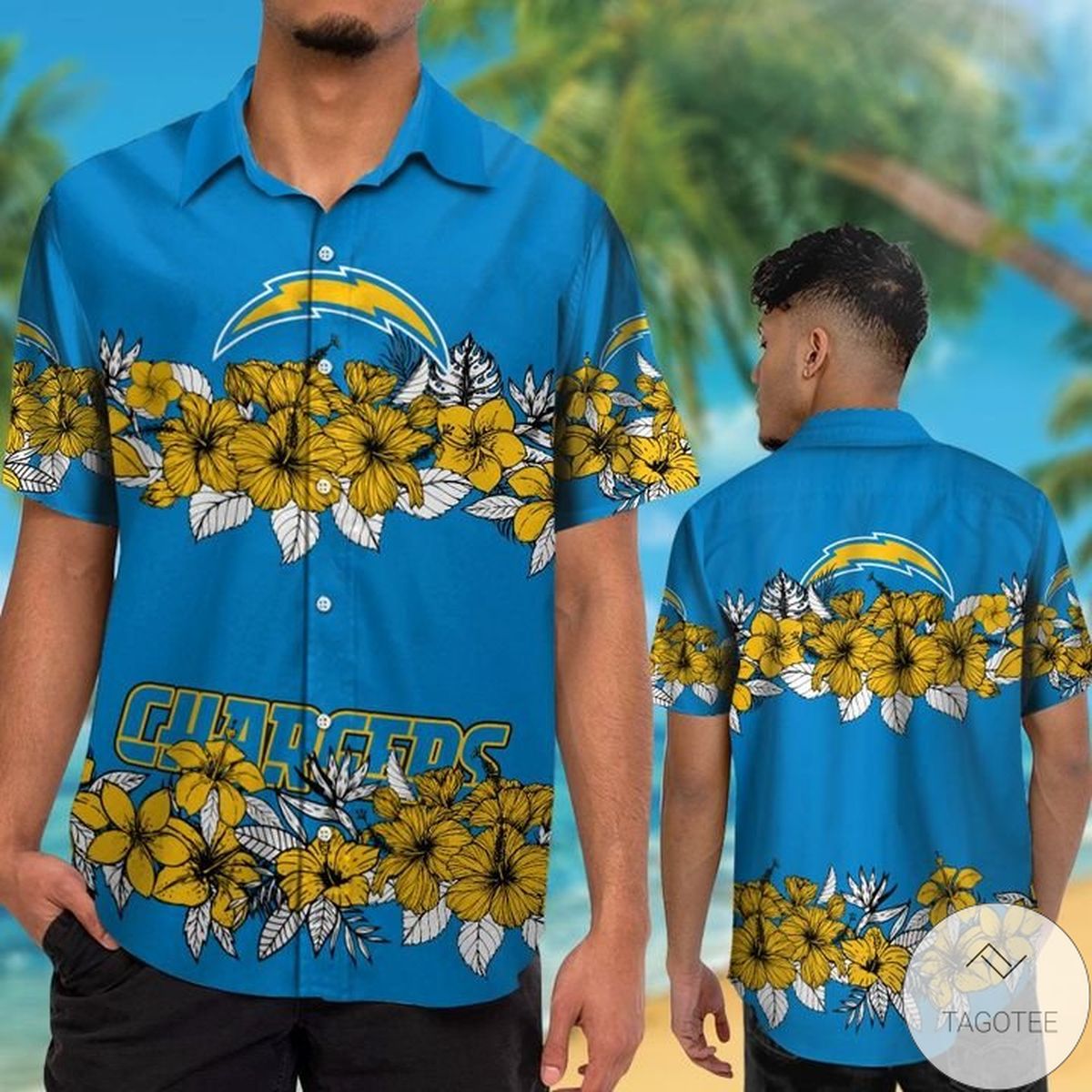 Los Angeles Chargers Hawaiian Shirt Los Angeles Chargers Hawaiian Shirt
