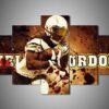 Los Angeles Chargers - Melvin Gordon - Sport 5 Panel Canvas Art Wall Decor