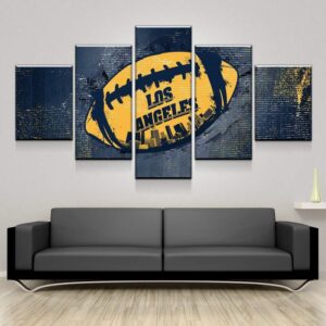 Los Angeles Rams Football - Sport 5 Panel Canvas Art Wall Decor