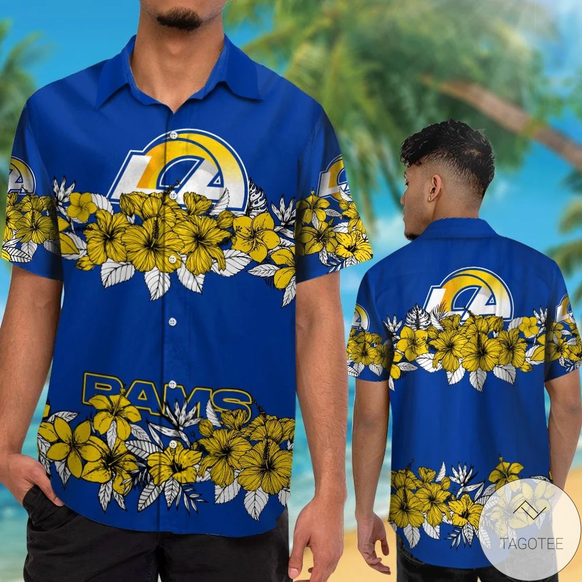 Los Angeles Rams Hawaiian Shirt Los Angeles Rams Hawaiian Shirt