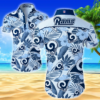 Los Angeles Rams Hawaiian Shirt Summer Button Up