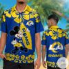 Los Angeles Rams & Mickey Mouse Hawaiian Shirt