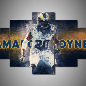 Los Angeles Rams - Lamarcus Joyner - Sport 5 Panel Canvas Art Wall Decor