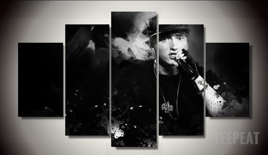 Lose Yourself - Music 5 Panel Canvas Art Wall Decor Lose Yourself - Music 5 Panel Canvas Art Wall Decor