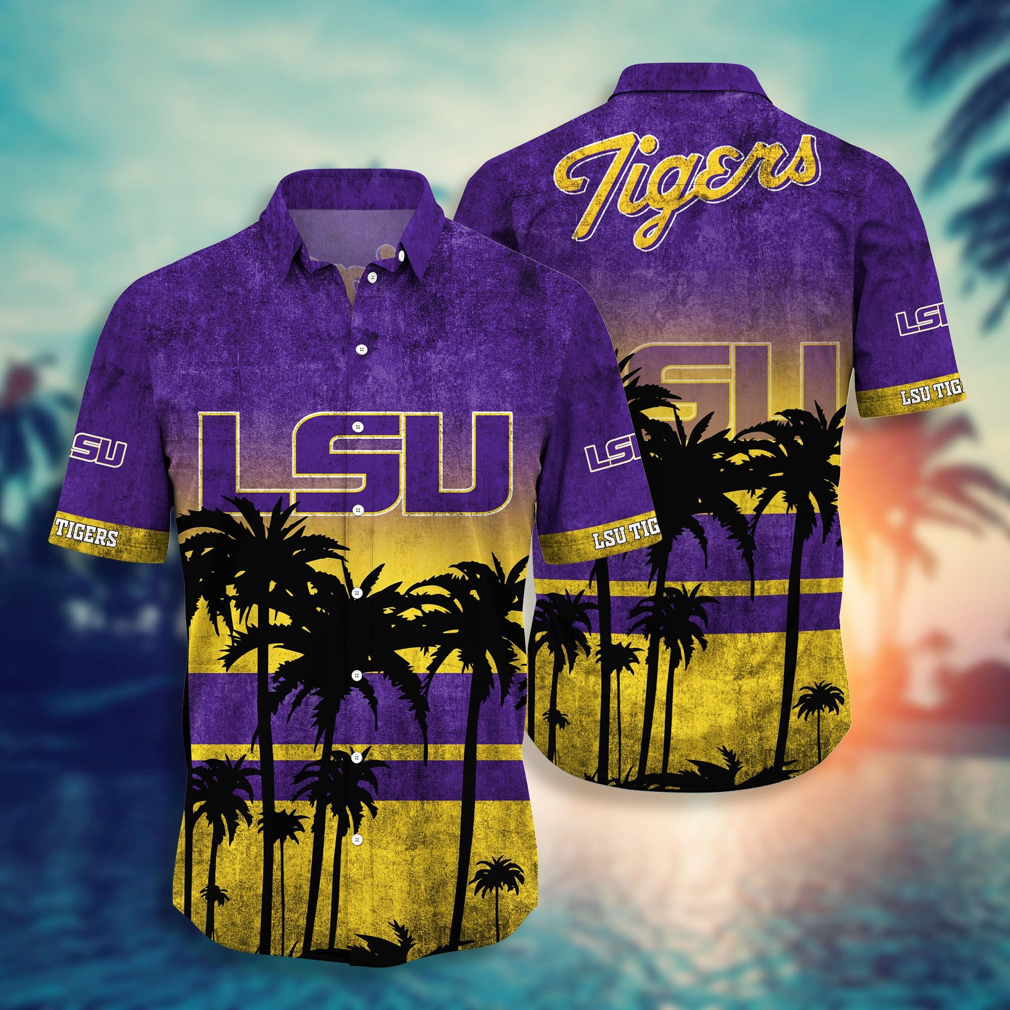 Lsu Tigers Hawaiian Shirt Lsu Tigers Hawaiian Shirt