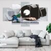 Luigi Super Mario - Movie 5 Panel Canvas Art Wall Decor