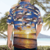 Luxair Fokker 50 Hawaiian Shirt