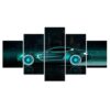 Luxury Racing Car 01 - Automative 5 Panel Canvas Art Wall Decor