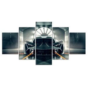 Luxury Racing Car 03 - Automative 5 Panel Canvas Art Wall Decor