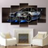 Luxury Sports Car 01 - Automative 5 Panel Canvas Art Wall Decor