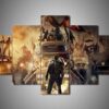 Mad Max 3 - Movie 5 Panel Canvas Art Wall Decor