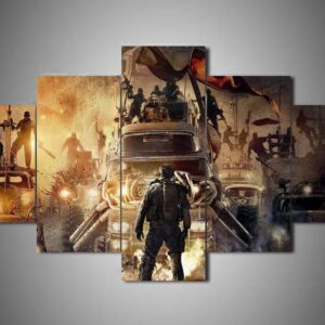 Mad Max 3 - Movie 5 Panel Canvas Art Wall Decor