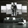 Mad Max Mel 1980S - Movie 5 Panel Canvas Art Wall Decor