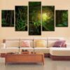 Magical Forest Trees Canvas Home Decor