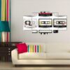 Magnetic Cassette - Music 5 Panel Canvas Art Wall Decor