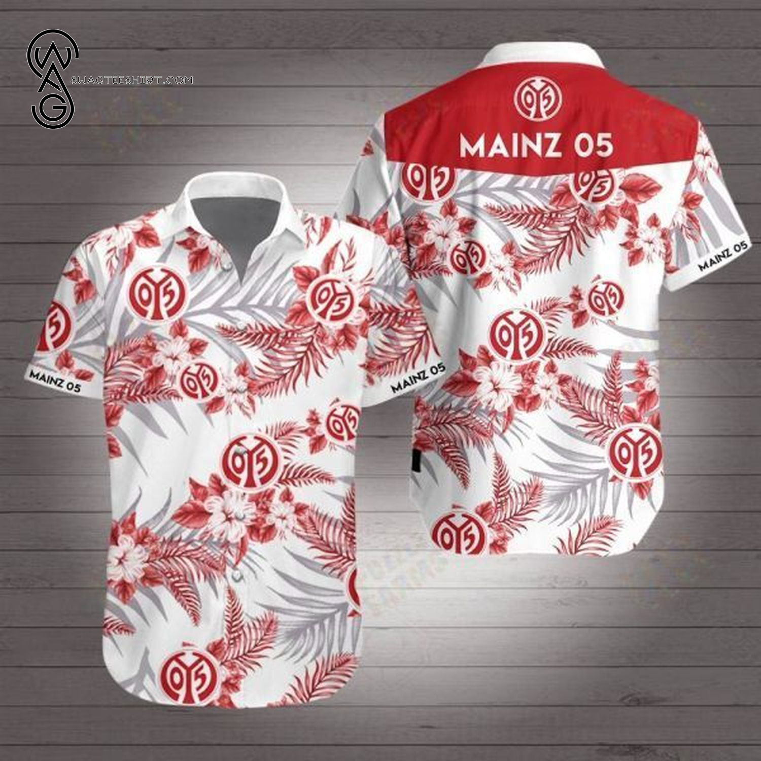 Mainz 05 Football Club Hawaiian Shirt Mainz 05 Football Club Hawaiian Shirt
