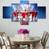 Martinis Bar Cocktails Liquor - Abstract Canvas Wall Ar