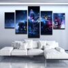Marty 2050 Mcfly - Movie 5 Panel Canvas Art Wall Decor