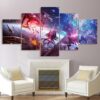 Mass Effect 01 - Gaming 5 Panel Canvas Art Wall Decor