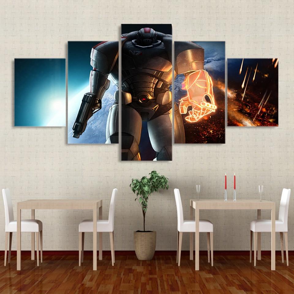 Mass Effect warhammer - Gaming 5 Panel Canvas Art Wall Decor Mass Effect warhammer - Gaming 5 Panel Canvas Art Wall Decor