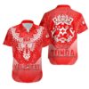 Mate Ma’A Tonga Rugby Polynesian Personalized  Hawaiian Shirt