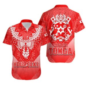 Mate Ma’A Tonga Rugby Polynesian Personalized  Hawaiian Shirt