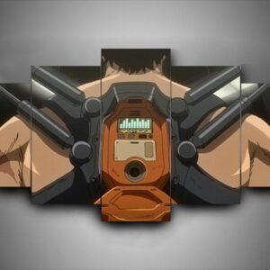 Megalo Box - Anime 5 Panel Canvas Art Wall Decor