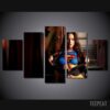 Megan’S A Fan - Famous Person 5 Panel Canvas Art Wall Decor