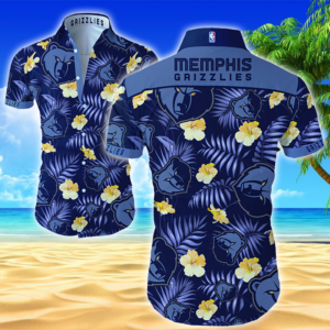 Memphis Grizzlies Hawaiian Shirt Summer Button Up