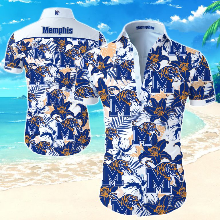 Memphis Tigers Hawaiian Shirt Summer Button Up Memphis Tigers Hawaiian Shirt Summer Button Up