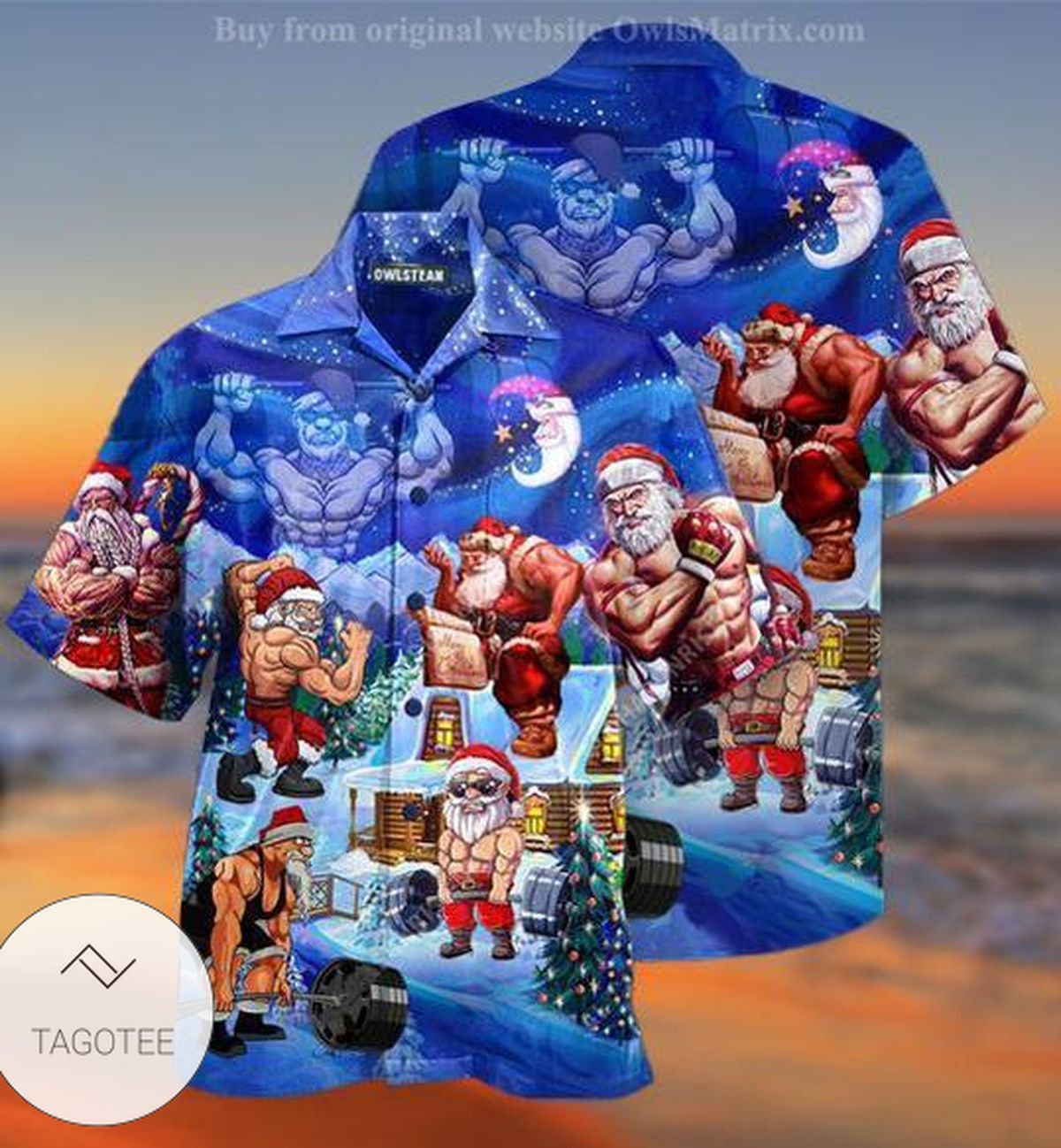 Merry Christmas Santa Stronger Limited Hawaiian Shirt Merry Christmas Santa Stronger Limited Hawaiian Shirt