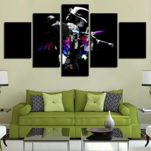 Michael Jackson 15 - Famous Person 5 Panel Canvas Art Wall Decor