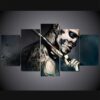 Michael Jordan 01 - Famous Person 5 Panel Canvas Art Wall Decor