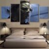 Michael Myers Rob - Famous Person 5 Panel Canvas Art Wall Decor