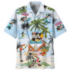 Mickey Mouse And Minnie Mouse Summer Time Hawaiian Shirt